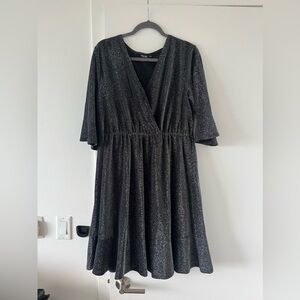 Sparkle black dress